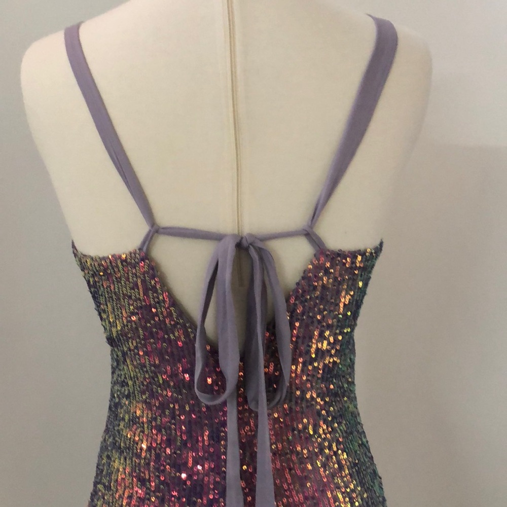 Free People Gold Rush Mini Dress - Picture 8 of 10